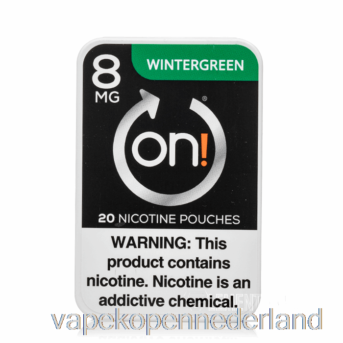 Elektronische Sigaret Vape Aan! Nicotinezakjes - Wintergroen 8mg